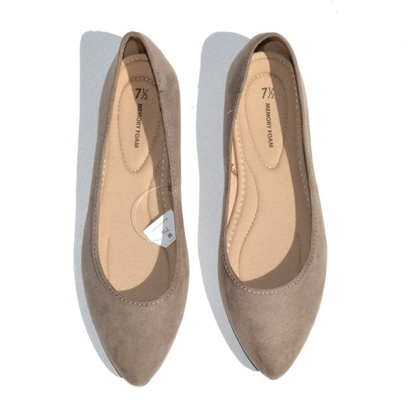 womens memory foam flats